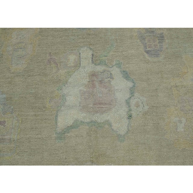 Turkish Oushak Rug 10'4" x 14' #18647 For Sale In Houston - Image 6 of 8