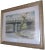 Mid-Century Water Color of East Coast Bridge, d.s. Lefkowitz For Sale In San Diego - Image 6 of 6