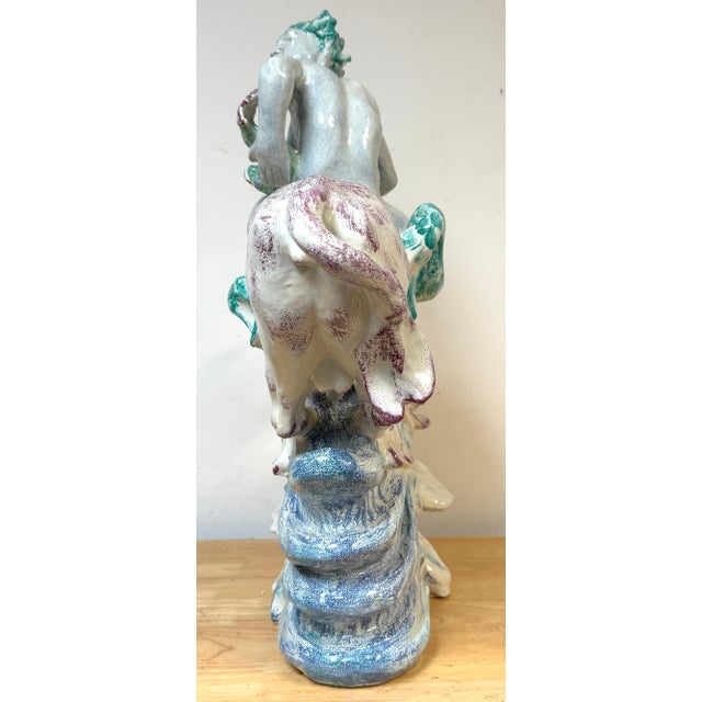 Jean Rene Gauguin Jean René Gauguin “Havtyren” / 'Sea Bull' Sculpture for Bing & Grøndahl, Denmark For Sale - Image 4 of 18