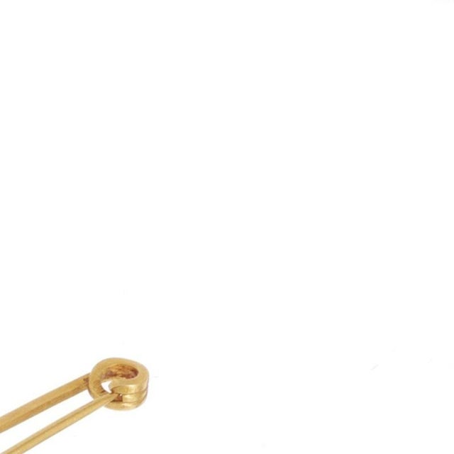 20th Century Brooch in 19.2k Gold For Sale - Image 4 of 6