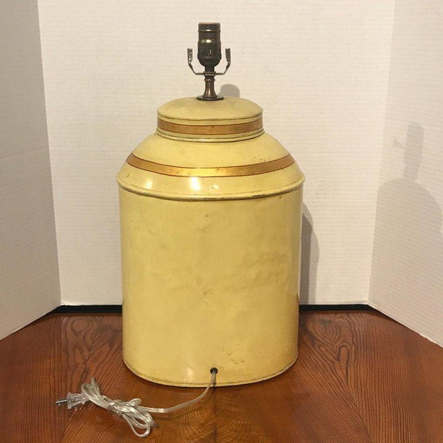 Antique English Chinoiserie 6 Tea Caddy Lamp Chairish