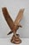 Vintage Black Forest 24" Hand Carved Wood Bald Eagle Figure Statue Sculpture For Sale In Philadelphia - Image 6 of 18