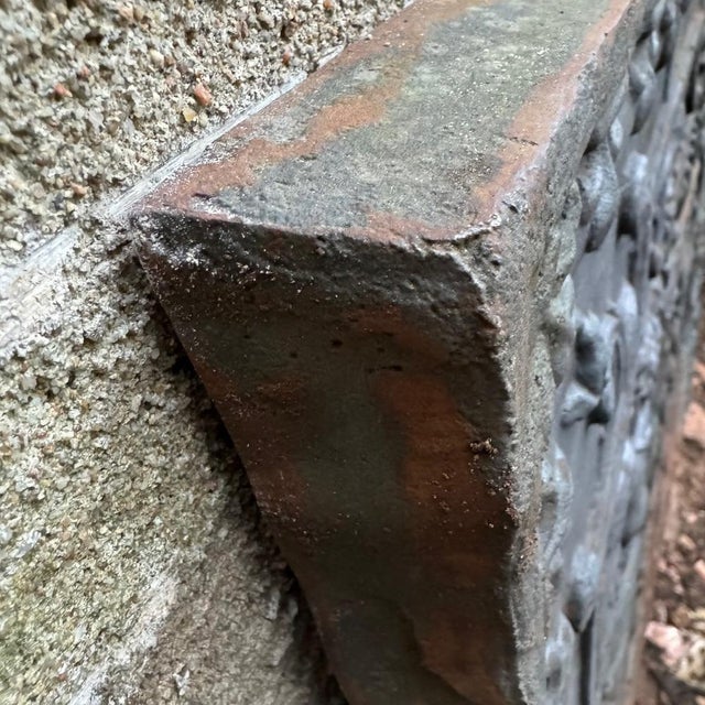 French Chimney Fireback, 1850s For Sale - Image 11 of 15