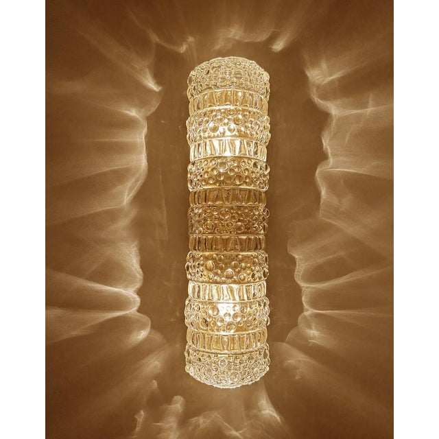 Vintage Bubble Glass Sconces, 1970s, Set of 2 For Sale - Image 12 of 18