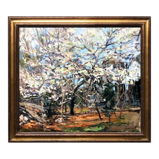 Early 20th Century Blossoming Canopy, Jonas Lie For Sale