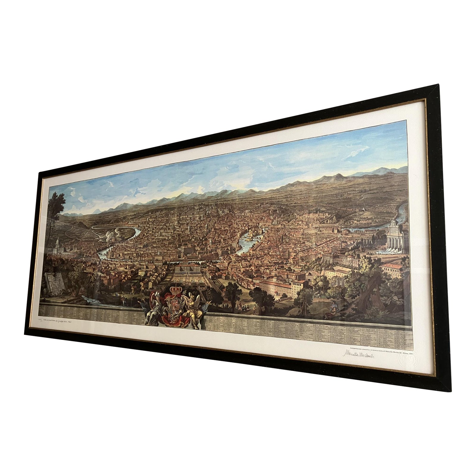 Architectural Print, Classical View of Rome | Chairish
