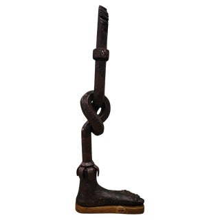 Forged Iron Sculpture, 1950s For Sale