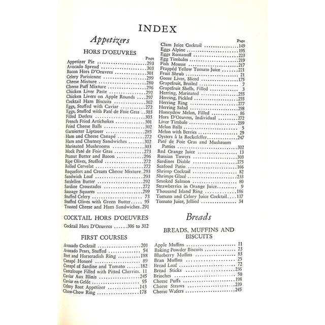 "Thoughts for Food: A Menu Aid" 1941 For Sale - Image 4 of 7