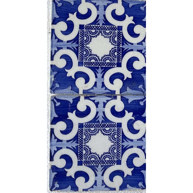 Earthenware Tiles, Set of 4 For Sale - Image 3 of 8