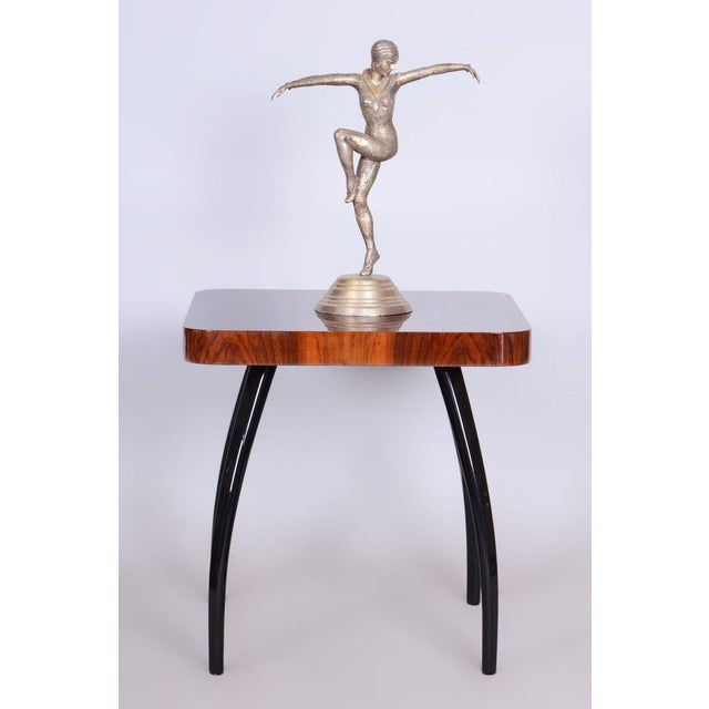Art Deco Metal Sculpture of Dancer from D. Chipăruș, France, 1930s For Sale - Image 9 of 11