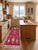 Modern Boujad Rug Runner | Handwoven Wool Runner in Crimson Red with Layered Diamond Motifs This vivid modern Boujad...
