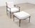 Pair of Mario Papperzini Amalfi Iron Lounge Chairs and Ottomans For Sale - Image 16 of 18