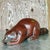 Vintage Boho Carved Wood Raccoon For Sale - Image 9 of 10