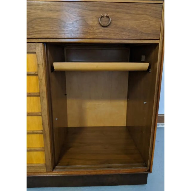 1950s 1950s Mid-Century Edward Wormley for Dunbar Walnut Sideboard For Sale - Image 5 of 10