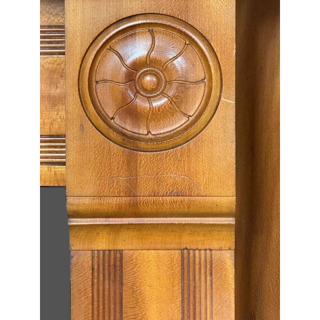Antique Maple Mantel Late 19th Century For Sale - Image 4 of 6