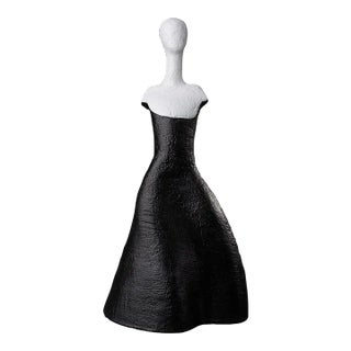 Contemporary Black and White Figure Sculpture For Sale