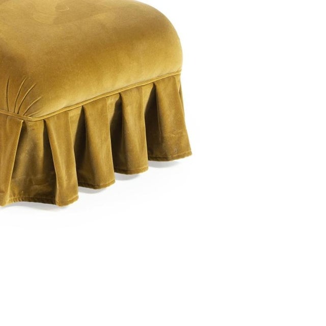 20th Century Sofa in Wood and Fabric For Sale - Image 5 of 6