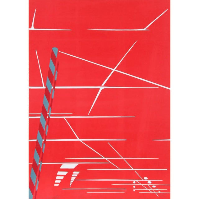 1960s Titina Maselli, Parking Garage, Silkscreen For Sale - Image 5 of 5