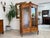 Baroque Display Cabinet with Inlaid Walnut Wood, 1980s For Sale - Image 10 of 18