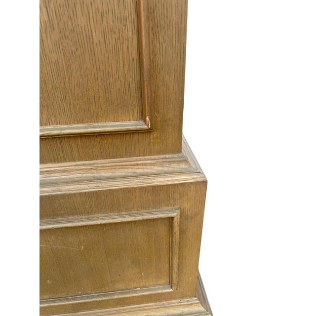 Brown Large Pedestal Restoration Hardware For Sale - Image 8 of 18