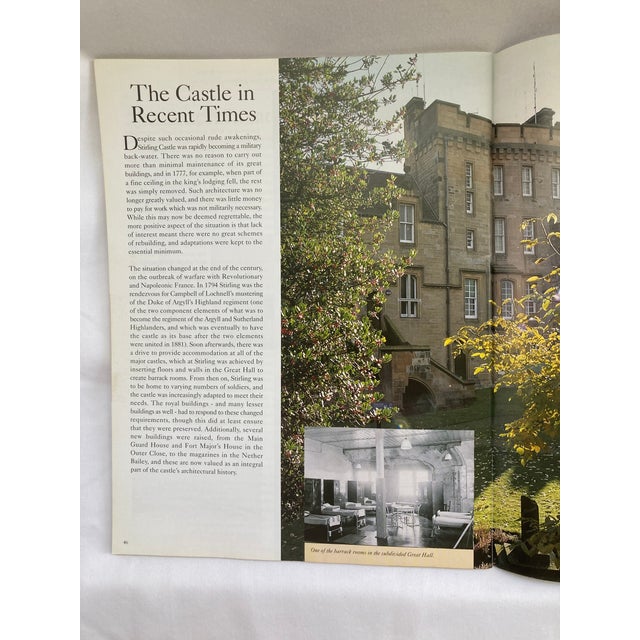 Stirling Castle / a Vintage Historical Bookket For Sale In Nashville - Image 6 of 7