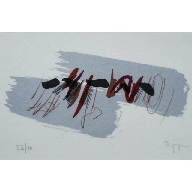 1970s Lars Sjögren, Composition, 1970s, Color Lithograph, Framed For Sale - Image 5 of 8