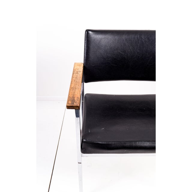 Textile Bauhaus Armchair from Thonet, 1950s For Sale - Image 7 of 14