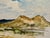 Rustic Henry Emil Salloch Original Watercolor on Paper u.s. Route 24 to Colorado Springs., 1956. For Sale - Image 3 of 7