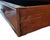 19th C English Executive Mahogany & Gold Tooled Leather Top Partners Desk For Sale - Image 12 of 13