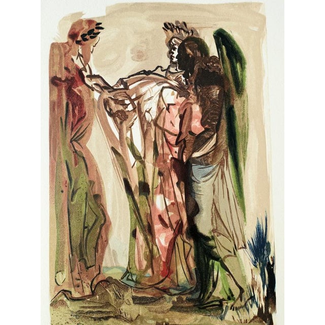 Salvador dali (1904-1989) purgatory 11: the proud color woodcut unsigned on bfk rives vellum 26 x 33 cm (c. 10 x 13...