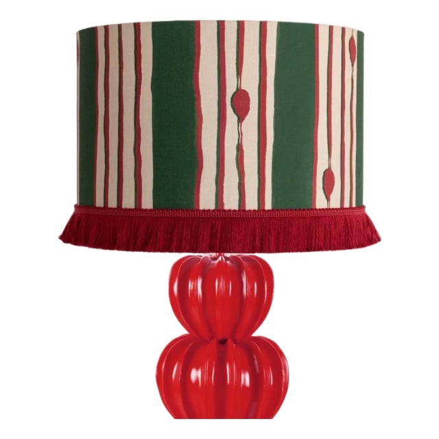 Mind the Gap Minuano Green Lampshade, Medium For Sale