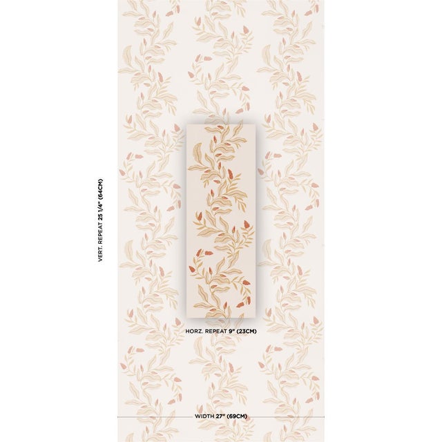 Created in collaboration with Parisian designer Laura Gonzalez, Vagary Vines features delicate winding branches, blooms,...