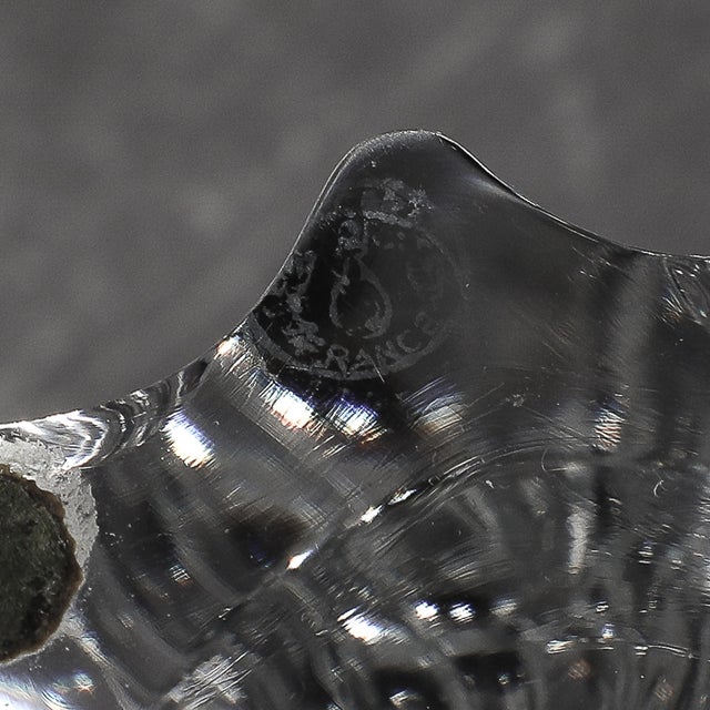 Mid-Century Modern Signed Baccarat Crystal Octopus Bowl For Sale - Image 12 of 15