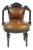 19th Century Office Chair in Oak For Sale