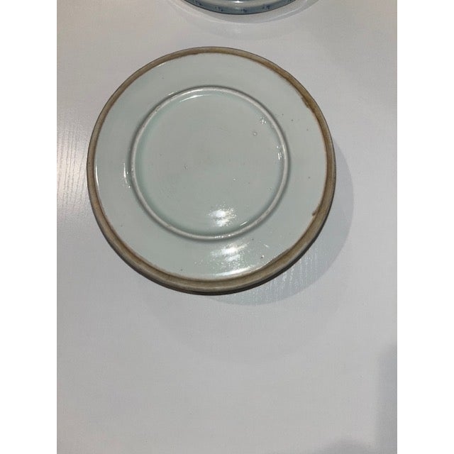 Antique Japanese Blue and White Porcelain Obento, Stacking Dish, Used by Wealthy For Sale - Image 6 of 15