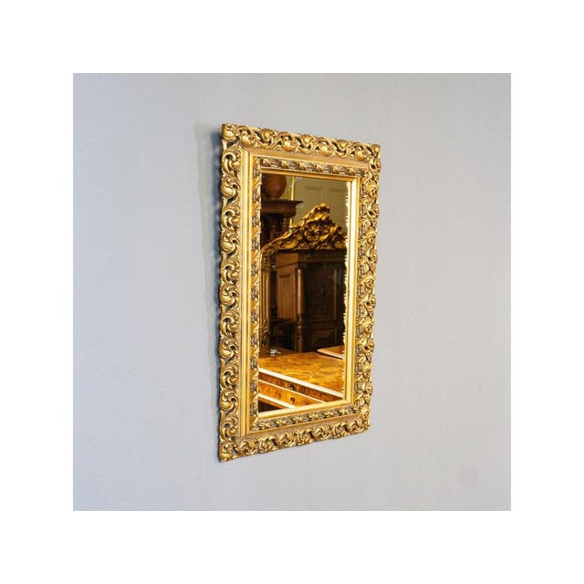 Large 19th Century Wall Mirror For Sale - Image 13 of 13