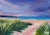 2020s Miniature Beach Landscape of East Coast of Scottish Highlands by British Artist, 2022 For Sale - Image 5 of 9
