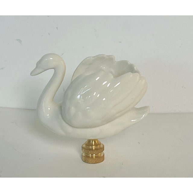 1950s Vintage Goebel Porcelain Sean Lamp Finial For Sale - Image 5 of 7