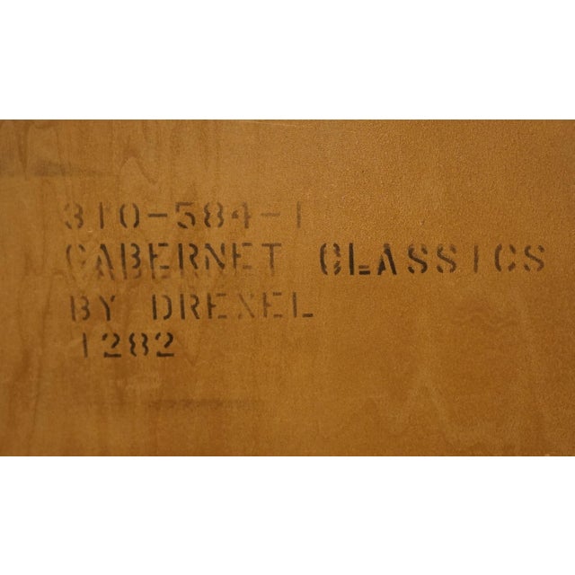 Drexel Heritage Cabernet Classics Collection French Provincial King Size Headboard 310-584 For Sale In Kansas City - Image 6 of 7