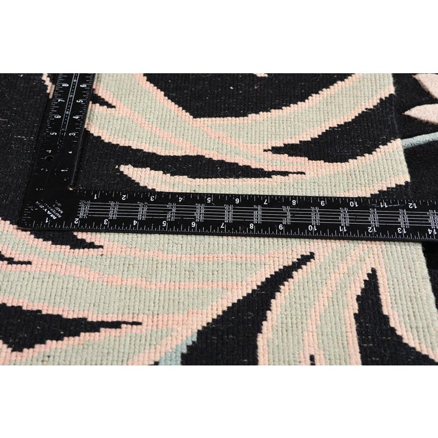 Textile Vintage Chinese Art Deco Rug, 08'06 X 11'06 For Sale - Image 7 of 10