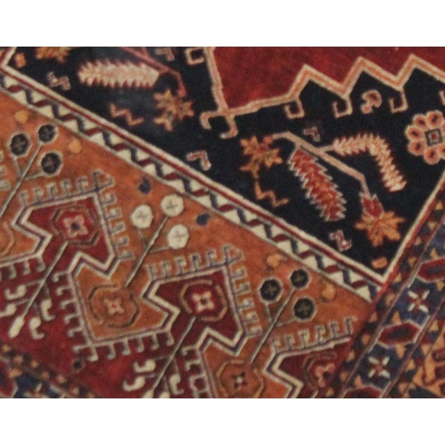 Traditional 1900s Hand Knotted Fine Silk Rug - 3′ × 4′6″ For Sale - Image 3 of 5