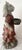 Late 20th Century Large Folk Art Country Whimsical Bunny Rabbit Holding a Basket Statue Excellent Condition. For Sale - Image 5 of 11