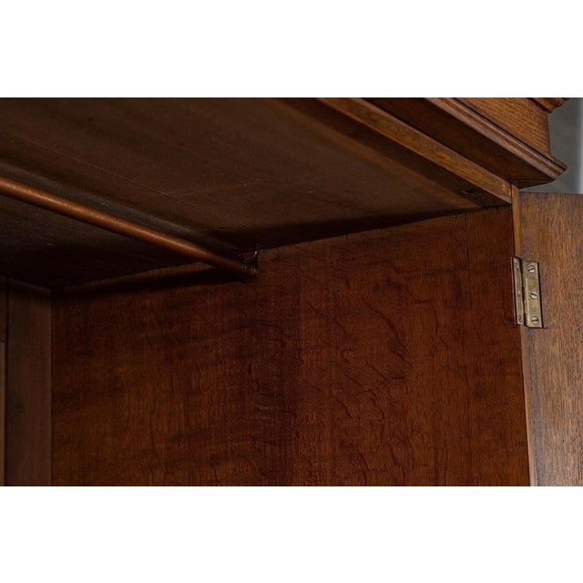 Large 19th Century English Oak Housekeepers Cupboard, 1895 For Sale - Image 17 of 18