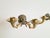 20th Century French Bronze & Brass Wall Sconces with Lion Heads, Set of 2 For Sale - Image 12 of 14