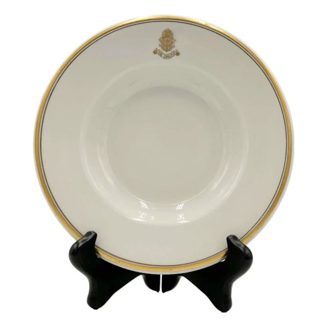 Vintage the Carlyle Hotel Nyc Soup Bowl White New York City For Sale - Image 9 of 12