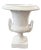Bitossi Mid-20th Century Italian Neoclassical White Glazed Ceramic Urn, 10.5" For Sale - Image 4 of 11