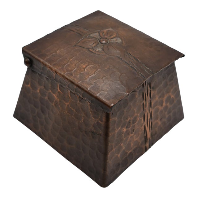 Craftsman Studios Copper Inkwell C. 1920s For Sale