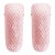 Set of 2 Pink “Graniglia” Rhombus Murano Glass Wall Sconces by SimoEng For Sale