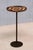 Danish Cabinetmaker Bronze Pedestal Table with Radial Marquetry Top, 1950 For Sale - Image 10 of 11