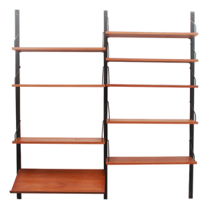 Vintage Wall System in Teak by Poul Cadovius, 1965